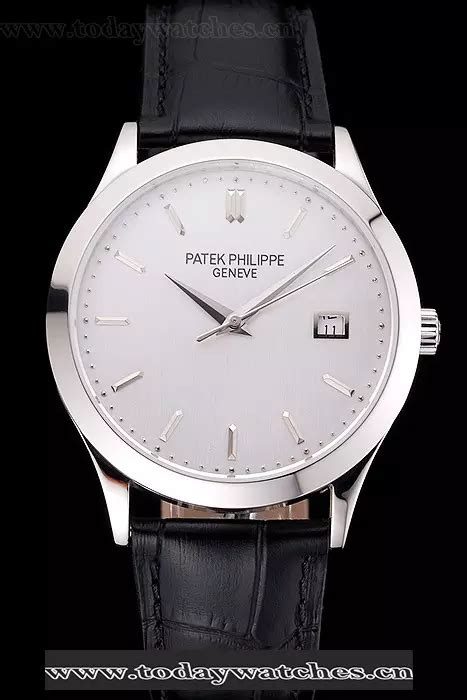 real patek philippe calatrava silver dial stainless steel case|is my Patek Philippe real.